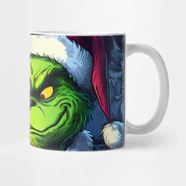 Whimsical Holidays: Grinch-Inspired Artwork and Festive Delights by insaneLEDP